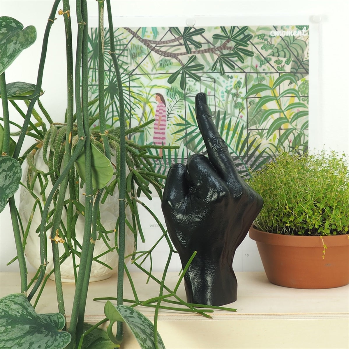 Figurine F***ck blanc