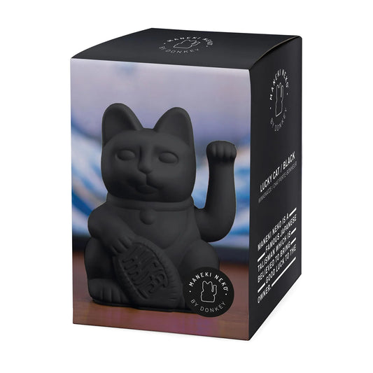 Lucky cat black ELEGANCE