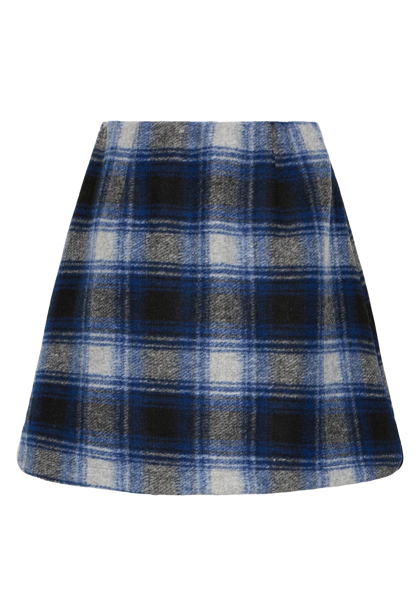 Jupe wooly check