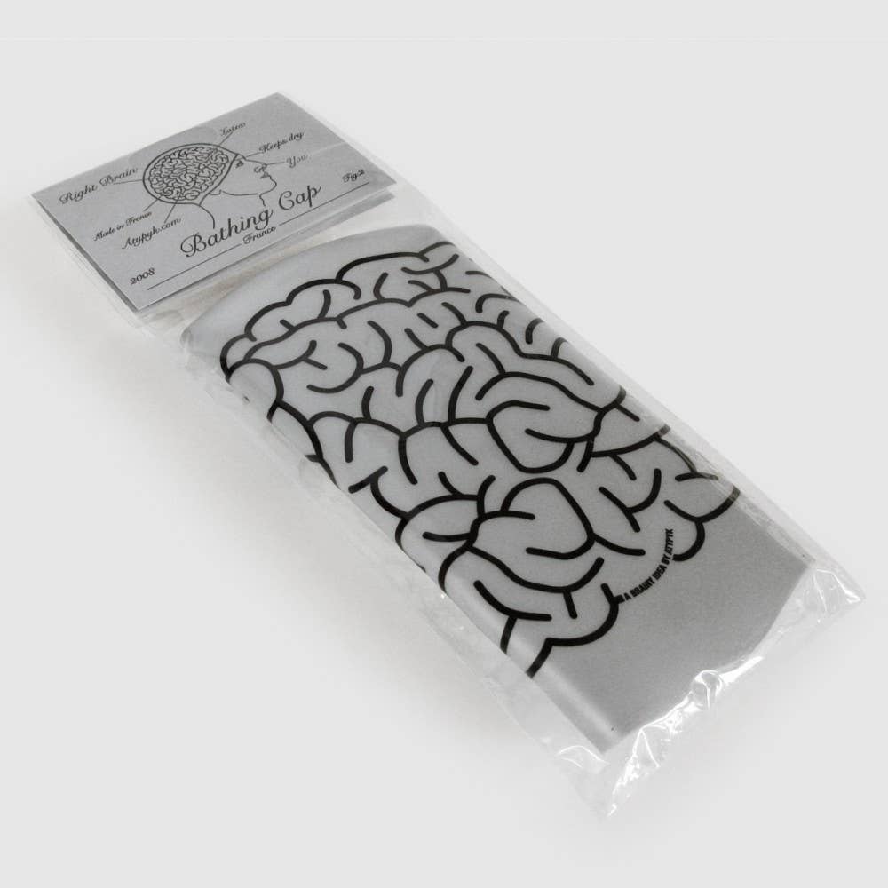 Bonnet de bain Brain