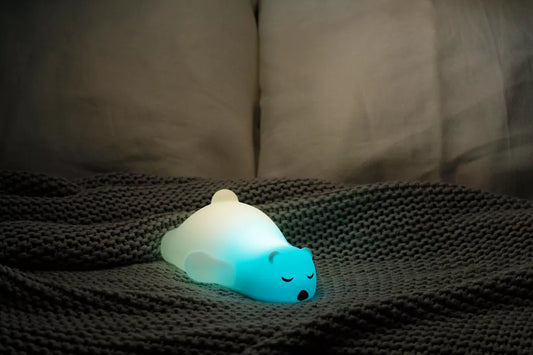 Veilleuse ours endormi