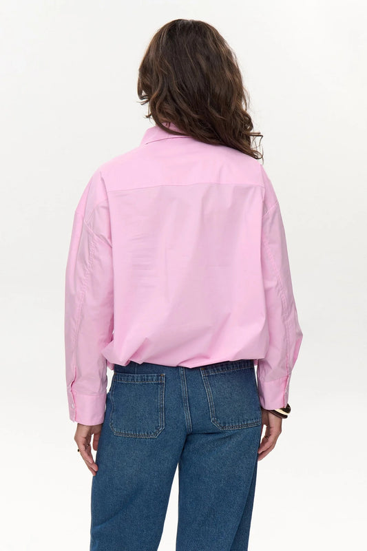 Chemisier Nujaden Solid - Cherry Blossom