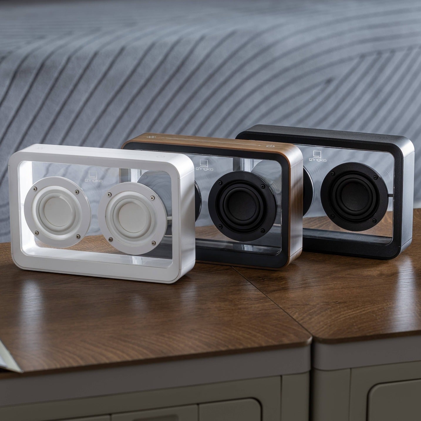 Enceinte MAGE transparent blanc