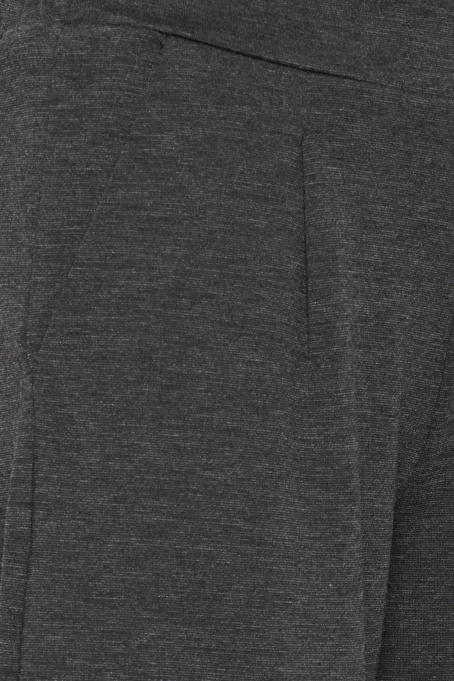 pantalon kate wide cropped dark grey melange