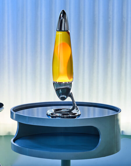 Lampe à lave MATHMOS original  NEO violet / rose