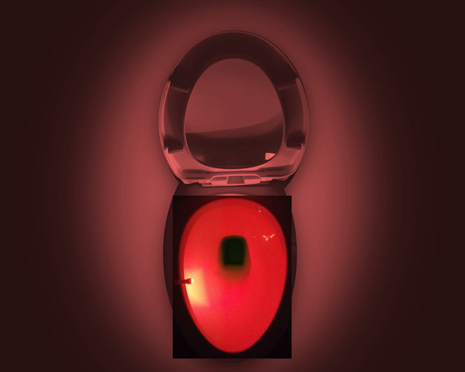 Novelty Light - Lampe pour cuvette de toilette