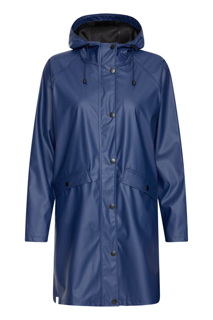 Raincoat TAZI médiéval blue
