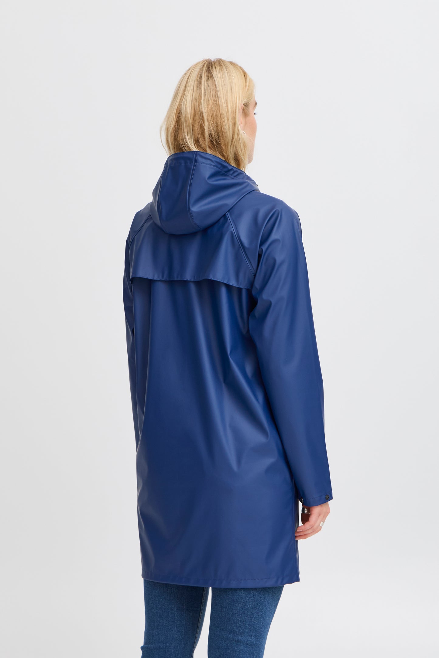 Raincoat TAZI médiéval blue