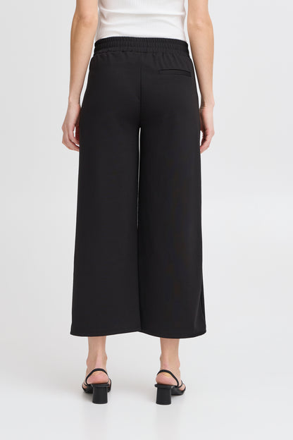 pantalon kate wide cropped black