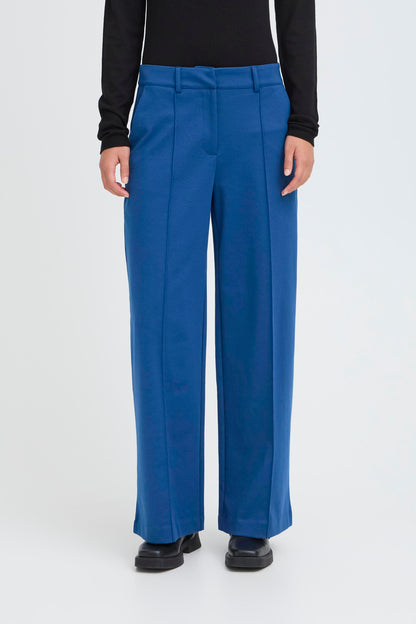 pantalon kate wide cropped blue
