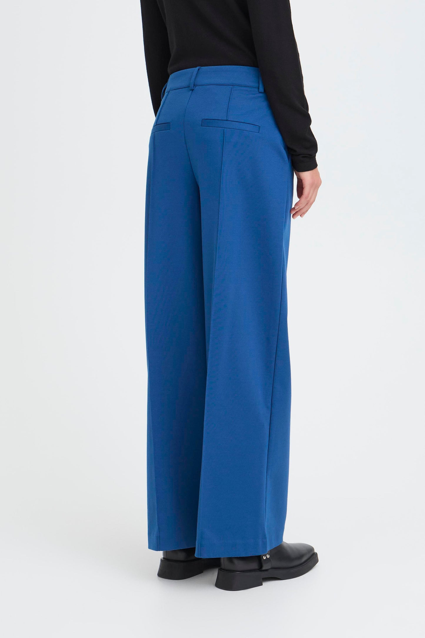 pantalon kate wide cropped blue