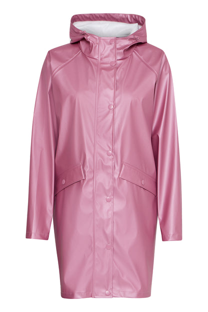 Raincoat TAZI rose perle