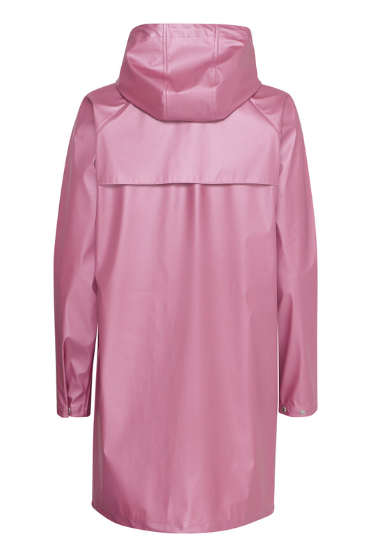 Raincoat TAZI rose perle