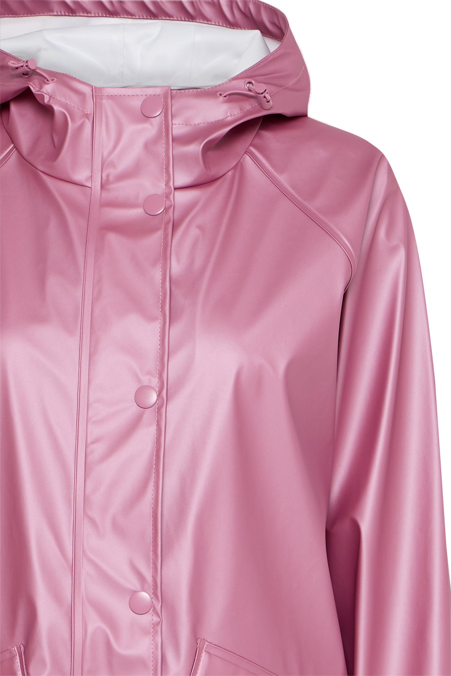 Raincoat TAZI rose perle