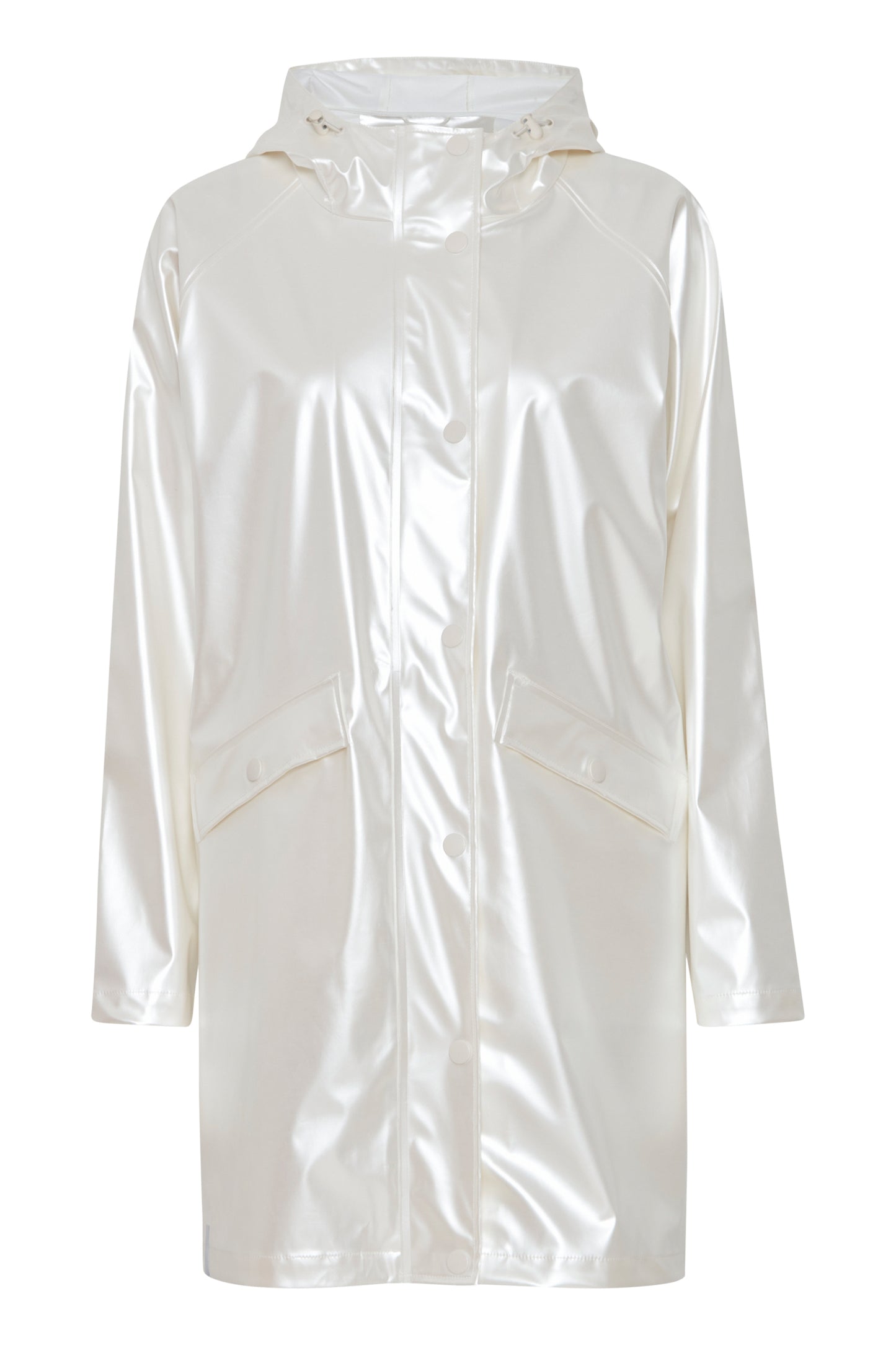 Raincoat TAZI blanc perle