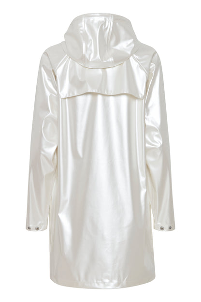 Raincoat TAZI blanc perle