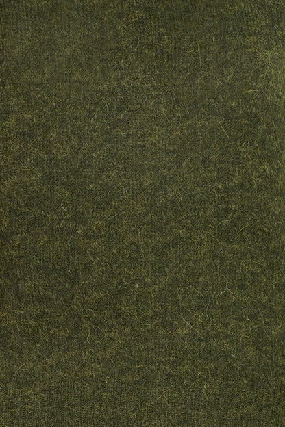 Pull col roulé Kama riffle green