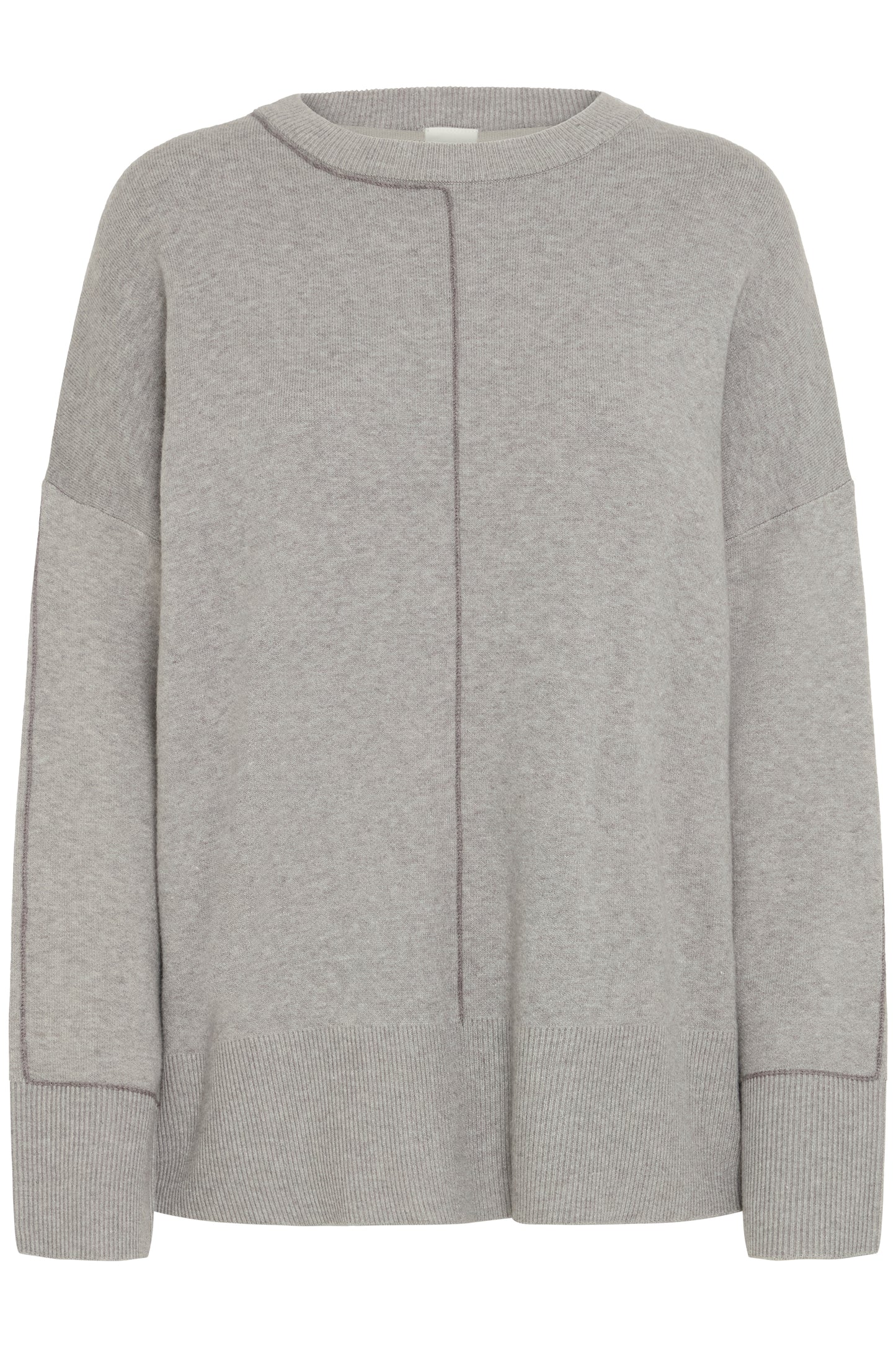 Pull Ballia grey melange