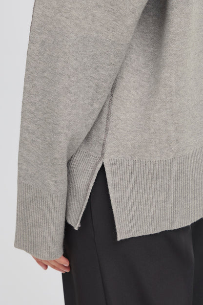 Pull Ballia grey melange