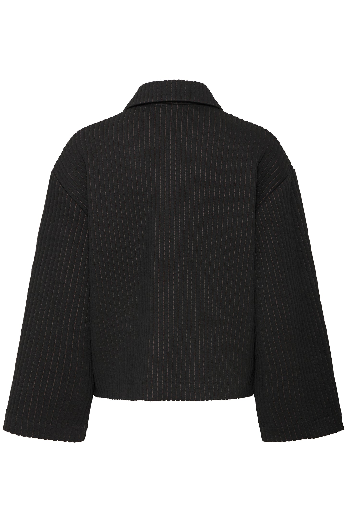 Veste en jersey quilted black