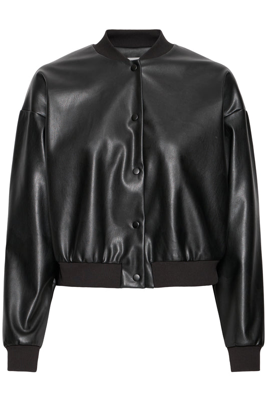 Veste bomber kate simili cuir