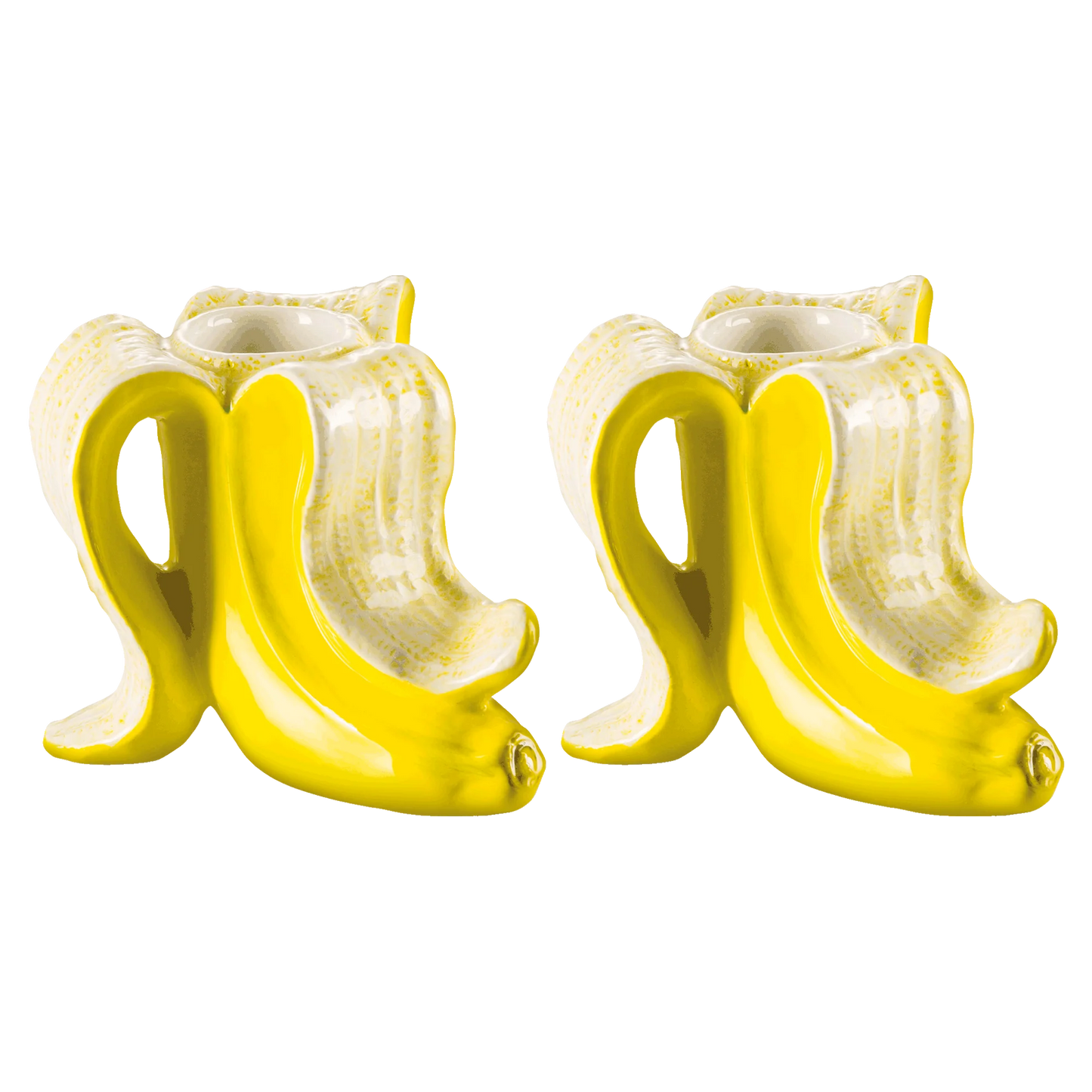 Set bougeoirs Banana romance