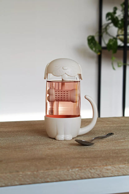 tasse à thé chien
