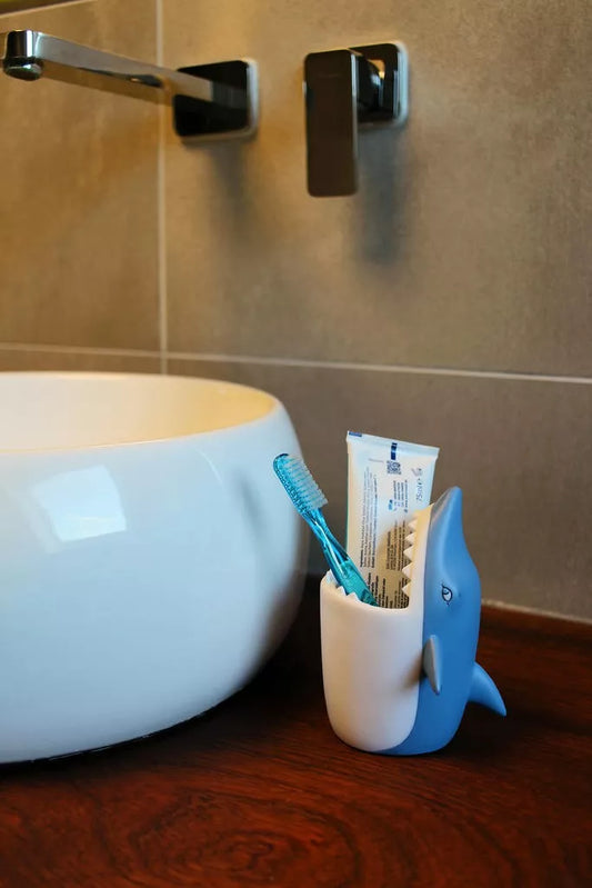 Porte brosses à dents requin