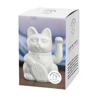 Lucky cat White PEACE