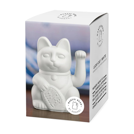 Lucky cat White PEACE
