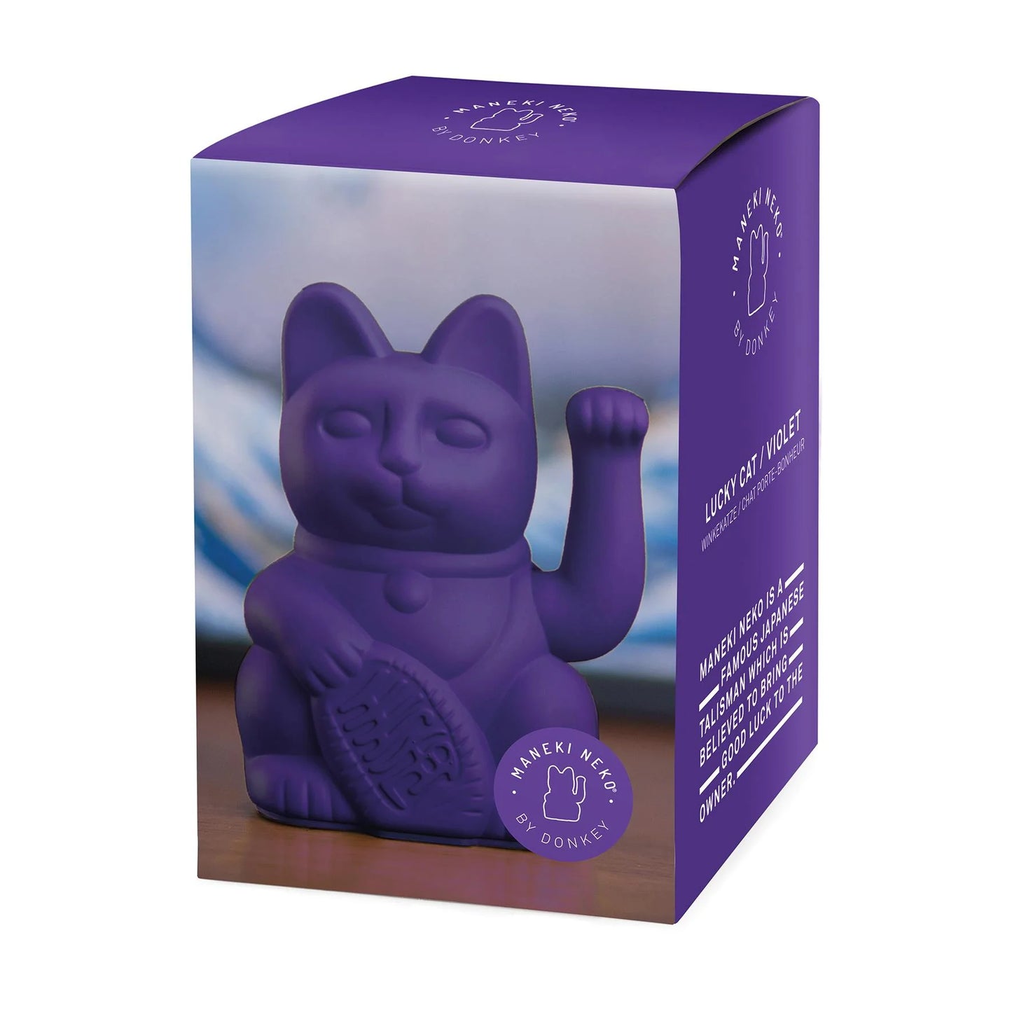 Lucky cat violet SELF CONFIDENCE