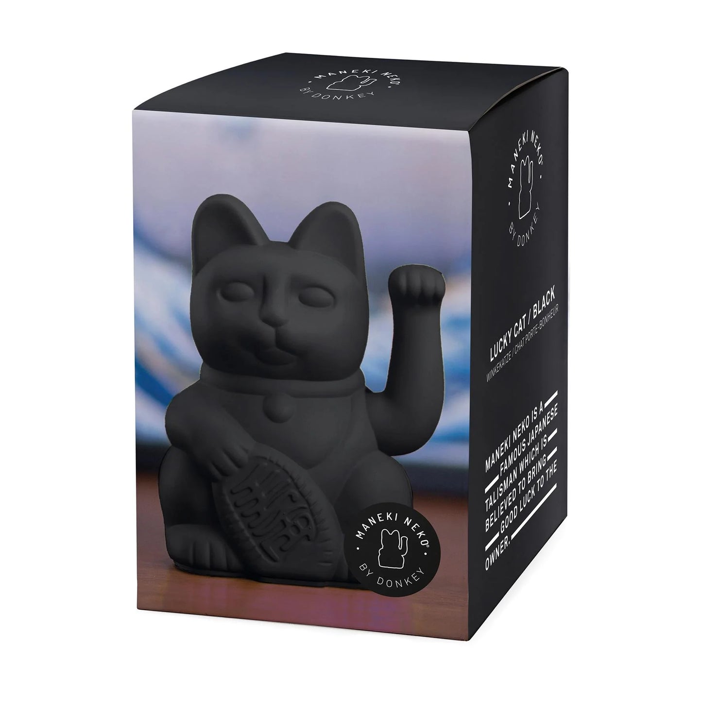 Lucky cat black ELEGANCE
