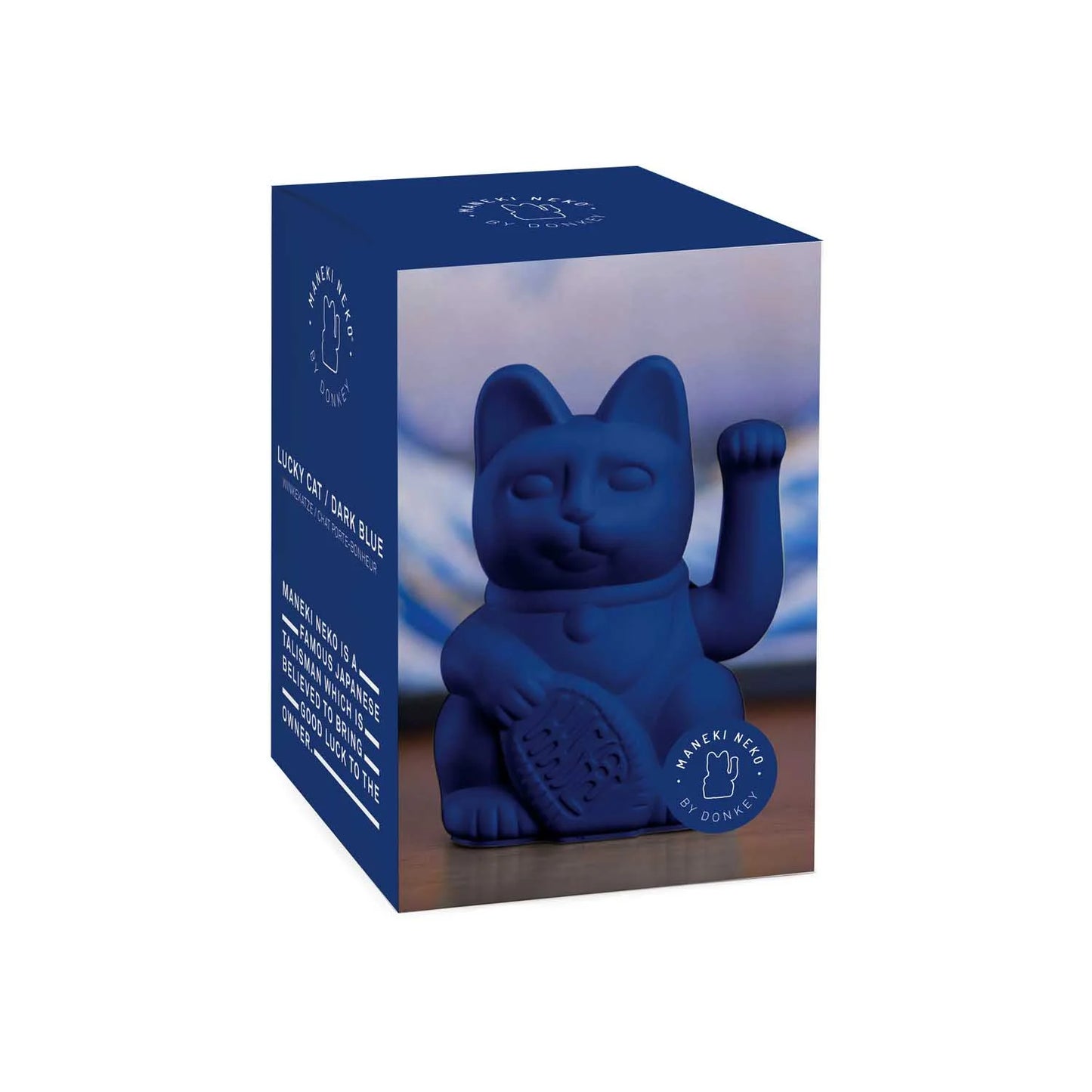 Lucky cat dark blue HONESTY