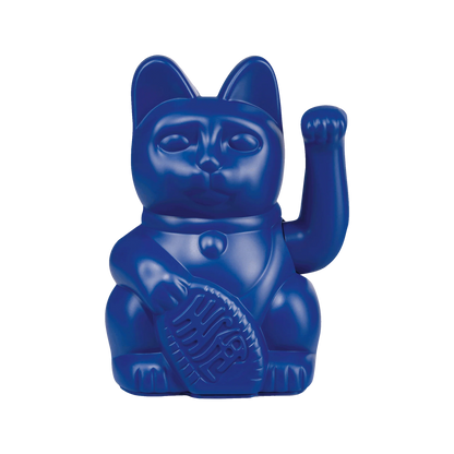 Lucky cat dark blue HONESTY