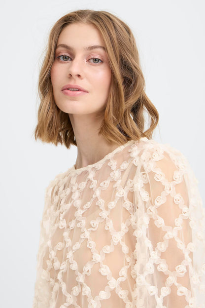 Blouse transparente elki