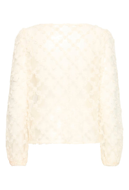 Blouse transparente elki