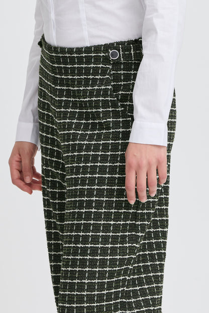 Pantalon kate CLOULE vert