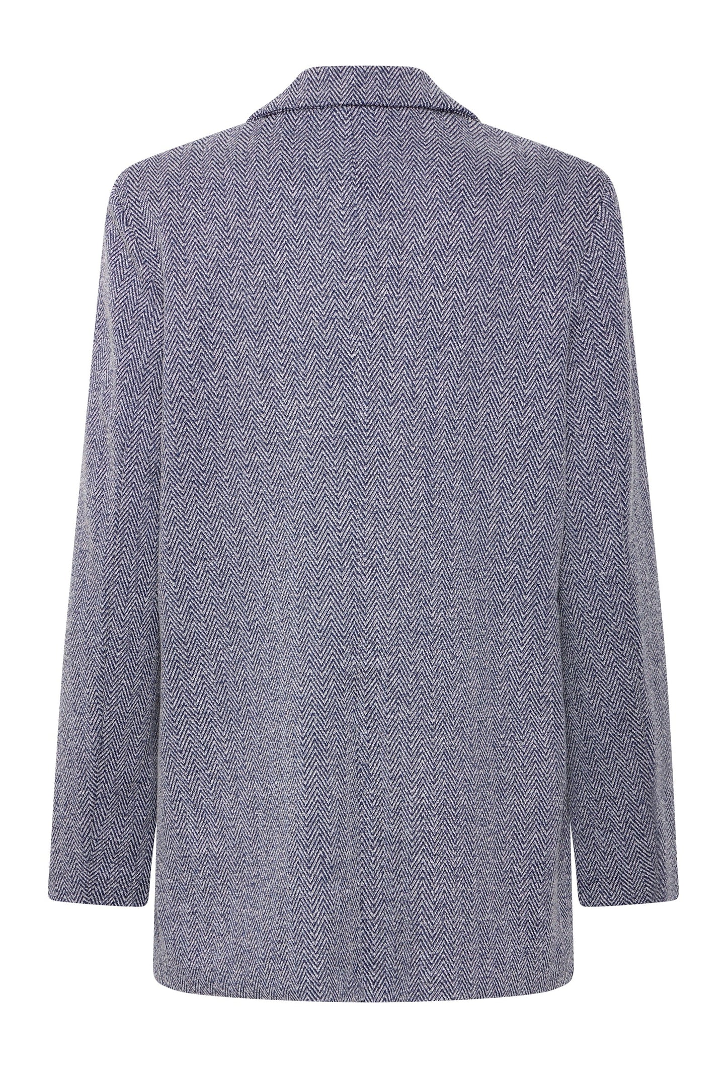 Blazer Kate jacquard bleu