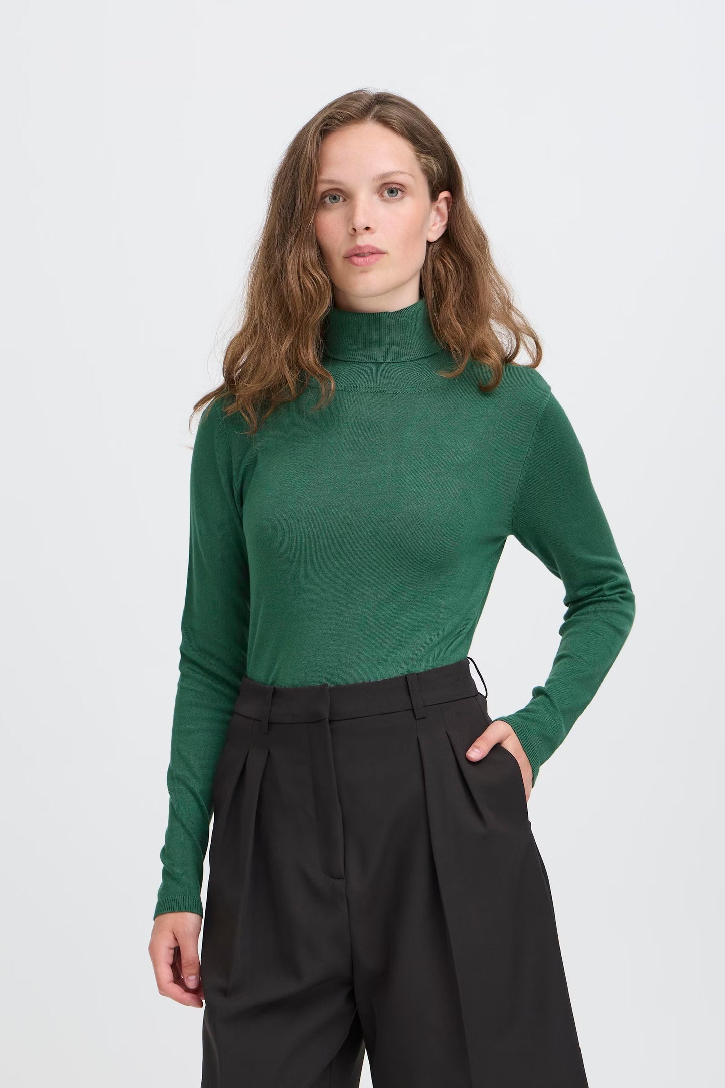 Pull à col roulé mafa