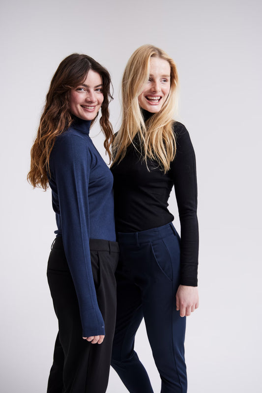 Pull à col roulé mafa