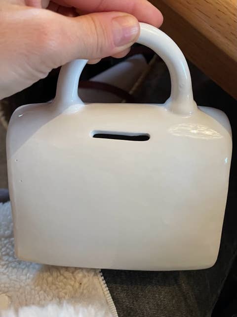 Tirelire sac à main "Wonderwoman des dépenses"