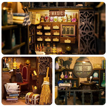 Serre livre  Book nook magic pharmacist