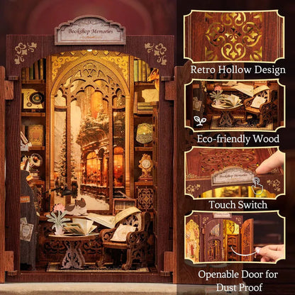 Serre livre Book Nook memories