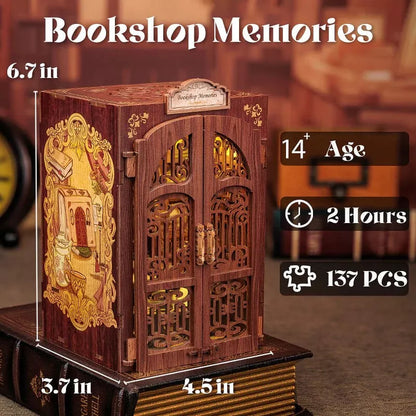 Serre livre Book Nook memories