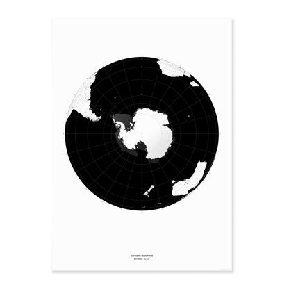 Affiches set X2  POLAR MAPS