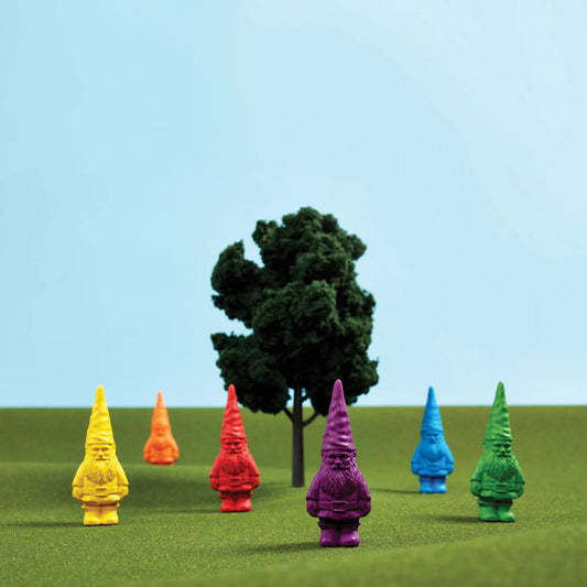 Crayons set x6 gnomes Bavarian