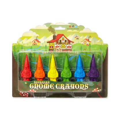 Crayons set x6 gnomes Bavarian