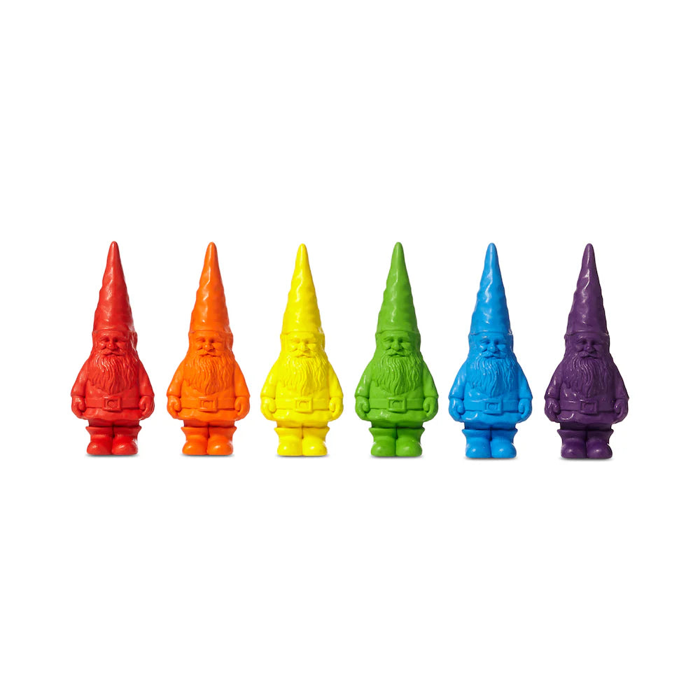 Crayons set x6 gnomes Bavarian