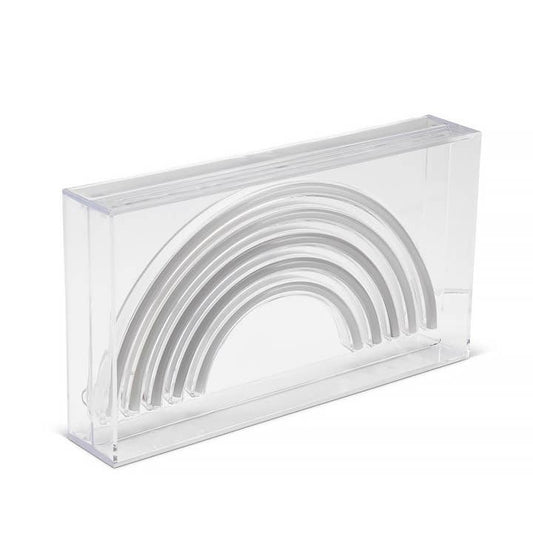Lampe néon arc en ciel acrylique box