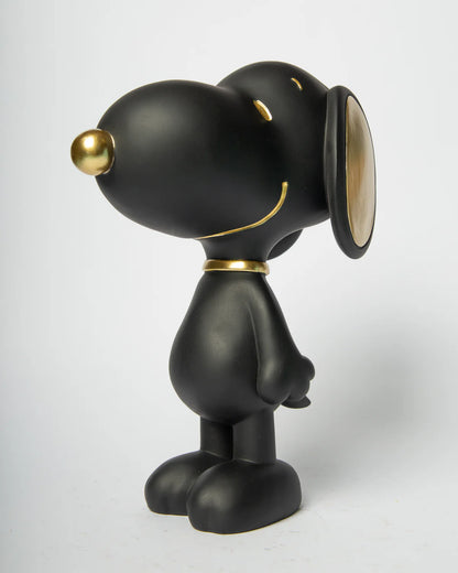 Figurine SNOOPY standing noir
